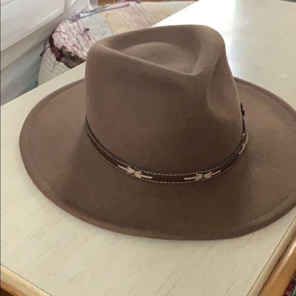 SCALA safari hat wool felt crushable small fedora main image 6